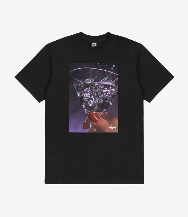 Tシャツ・カットソー STUSSY MARTINI TEE PIGMENT DYED 5FT2140 Martini Tee Pigment Dyed – Natural | Tees | Stüssy