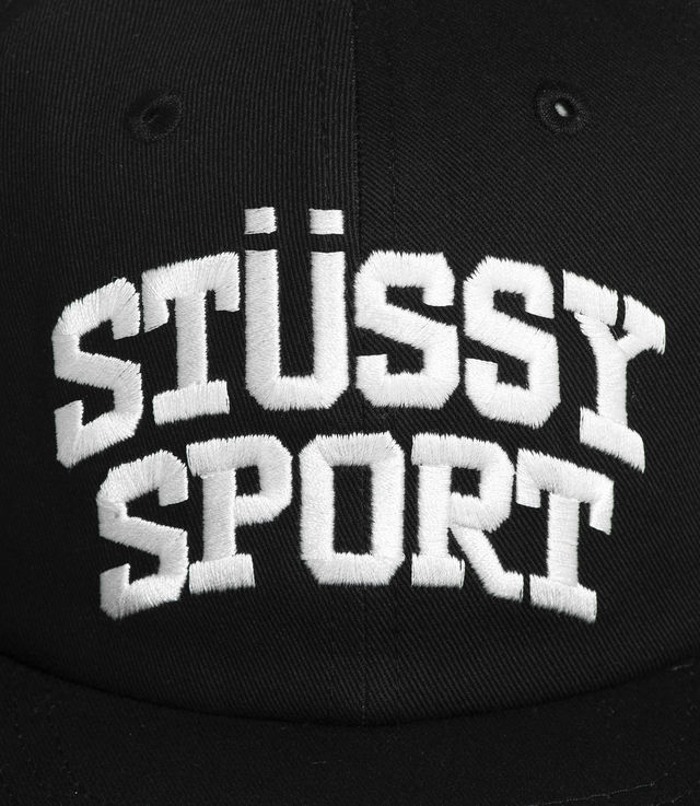 Shop Stussy Sport Cap Black at itk online store