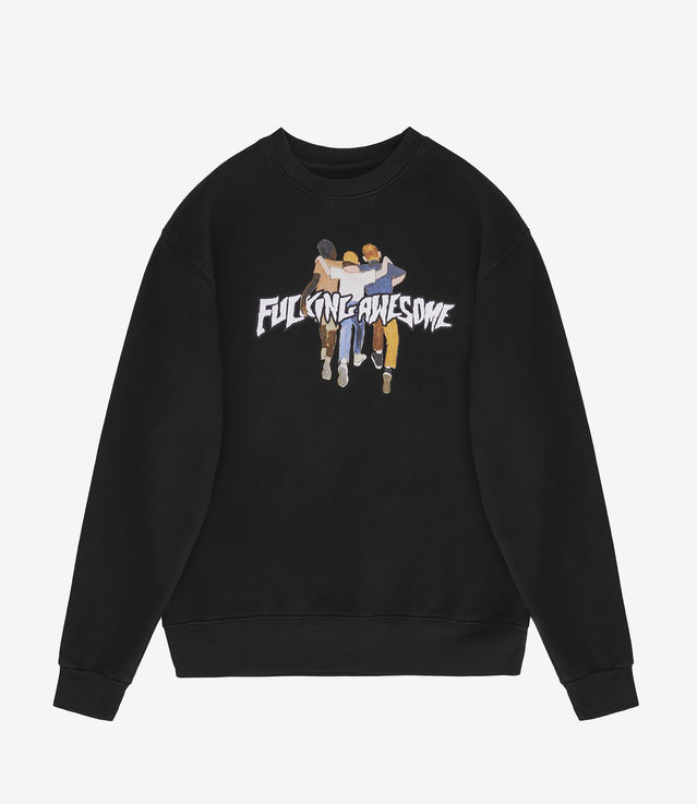 *新作アイテム'* Fucking Awesome The Kids All Right Crew Shop Fucking Awesome The Kids All Right Crew Black at itk