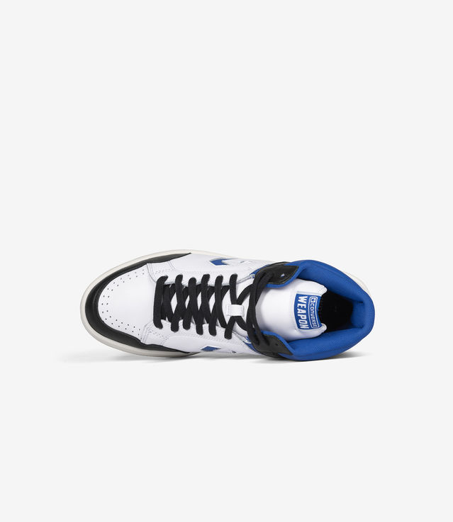 Shop Converse x FRGMT Weapon Mid White/Sport Royal Black at itk online