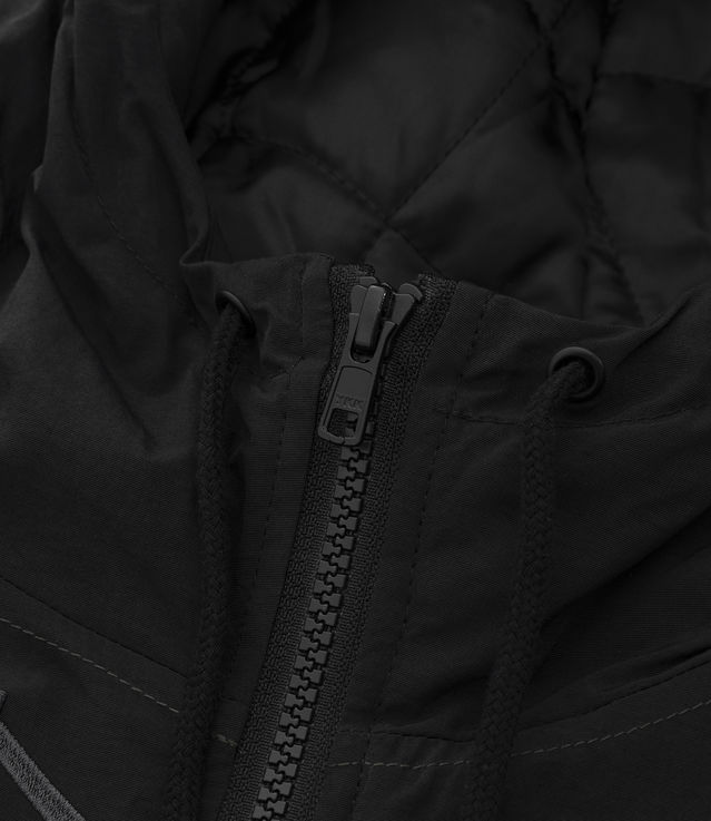 Shop Dime Quilted Hooded Jacket Black at itk online store