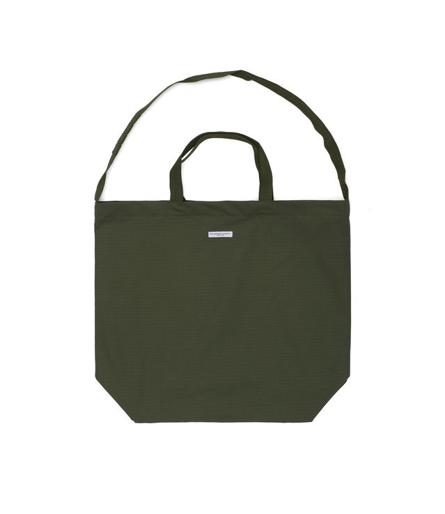 Shop Engineered Garments Carry All Tote Ripstop Olive at itk