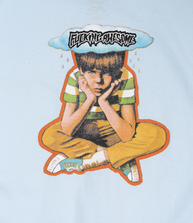 【FUCKING AWESOME】Fucking Awesome Rain Tee Shop Fucking Awesome Rain Tee Chambray at itk online store
