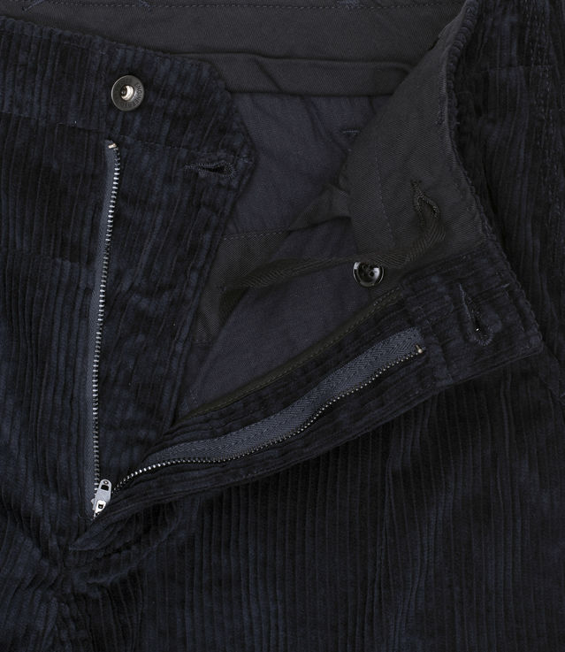 Shop Engineered Garments Painter Pant Cotton 6W Corduroy Navy at