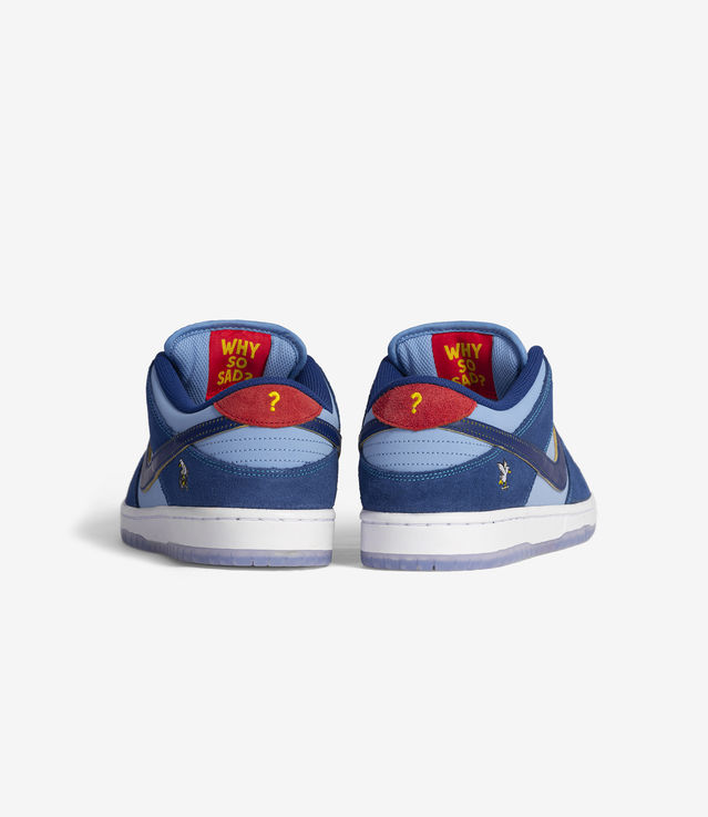 Tênis Nike Sb Dunk Low Premium Why So Sad Azul - Rock City