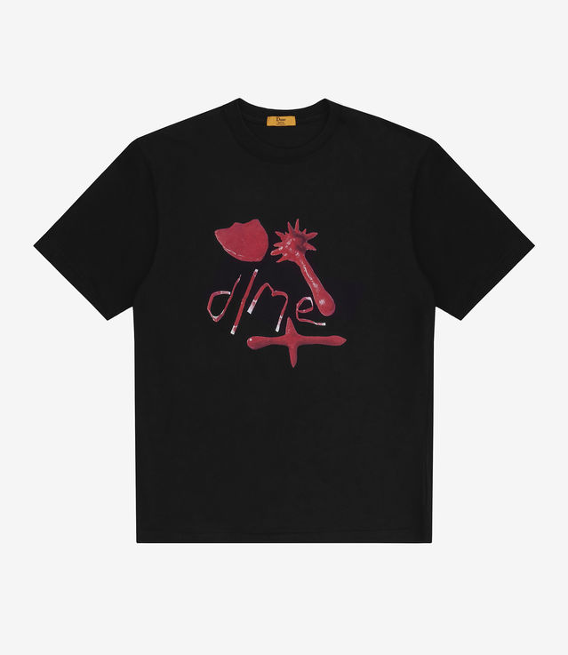 関税送料込み【DIME】Edam T-Shirt (Black) Shop Dime Edam T-Shirt Black at itk online store