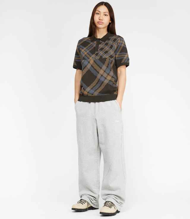 【DIME】 Antique Polo / Brown Multi Shop Dime Antique Polo Brown Multi at itk online store