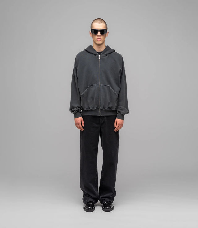 ジャケット・アウター Vaultroom MOON & SUN DYED ZIP HOODIE L VAULTROOM DYED ZIP HOODIE / BLACK