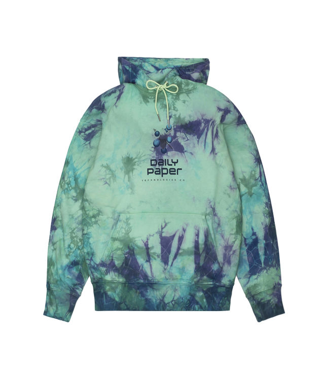 Shop Daily Paper Falis Oversized Hoodie Tie Dye at itk online store