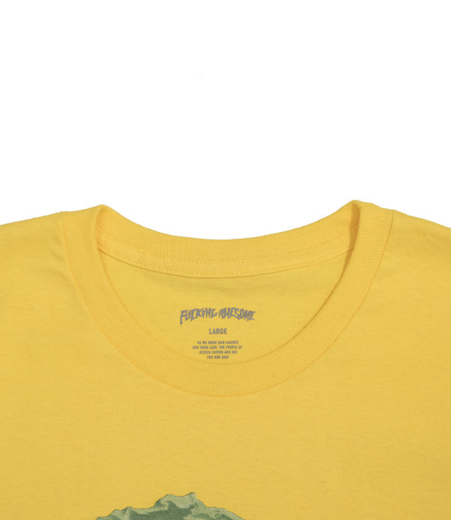 Shop Fucking Awesome Nak Mother Africa Tee Yellow at itk online store