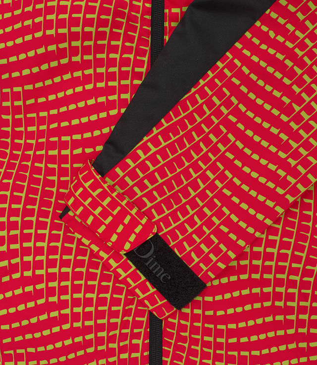 Warp Shell Windbreaker Jacket Blk (size options listed