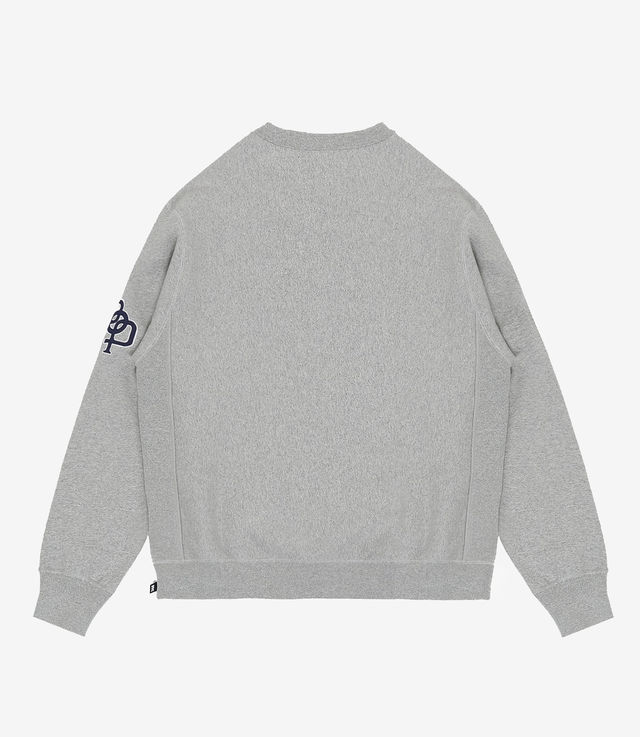 *新作アイテム* POP Trading Co FTC & Pop Crewneck Pop Trading Company Men's x FTC Crew Sweat in Heather Grey