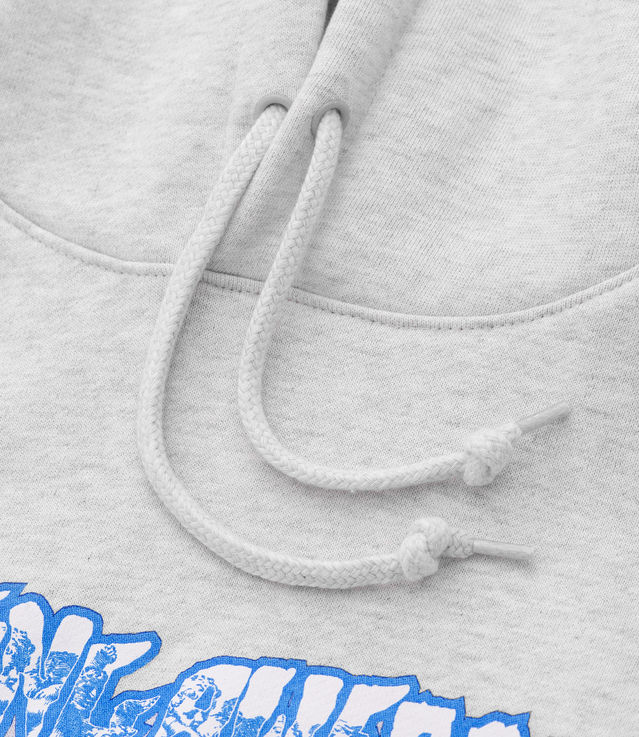 Shop Fucking Awesome Cherub Fight Hoodie Heather Grey at itk