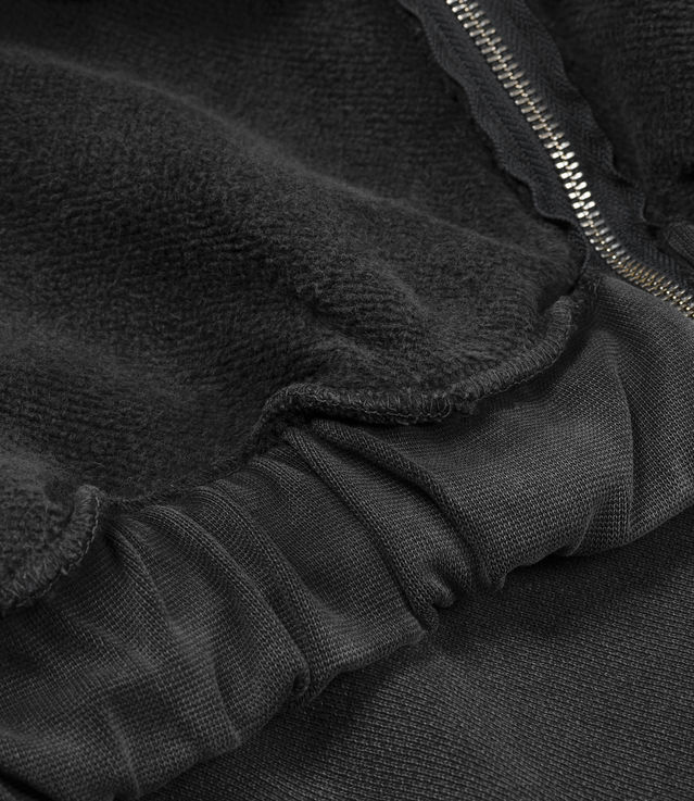 スウェット・トレーナー MISBHV FLEECE (250M214) Shop MISBHV Community Zipped Hoodie Washed Black at itk