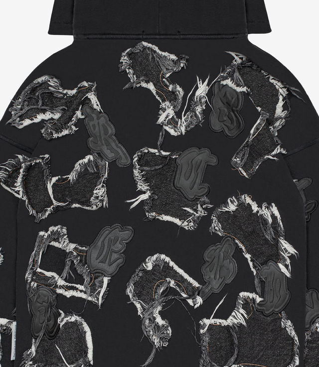 Shop Racer Worldwide Definitive Patch Hoodie Black at itk Shop Racer Worldwide Definitive Patch Hoodie Black at itk