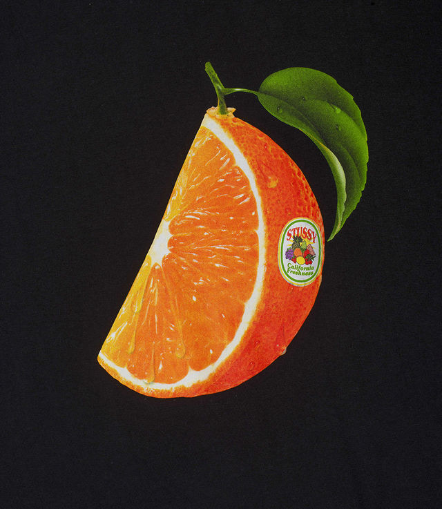 Stussy orange slice sales tee