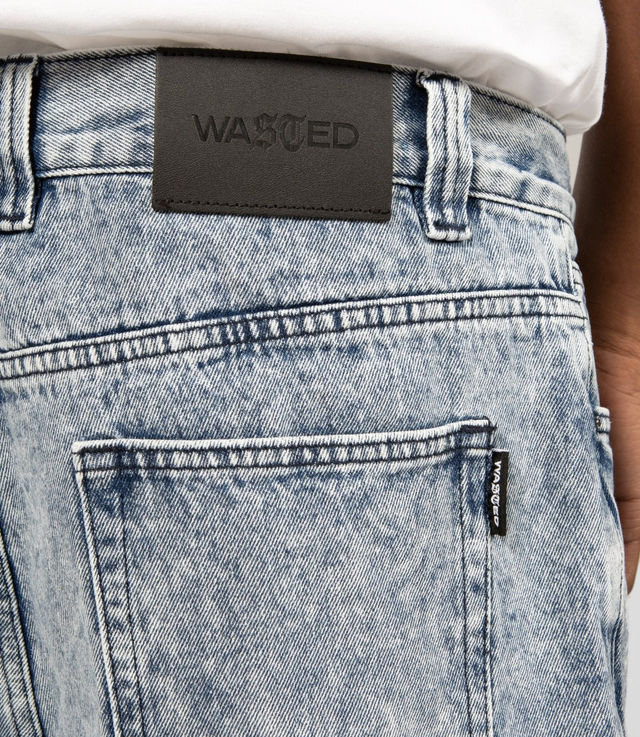 Shop Wasted Paris Casper Snow Short Blue at itk online store