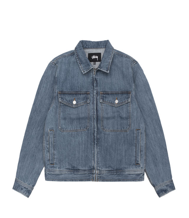 Denim garage jacket hotsell