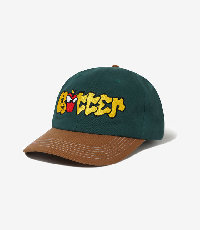 Shop Butter Goods Big Apple 6 Panel Cap Forest/Brown at itk