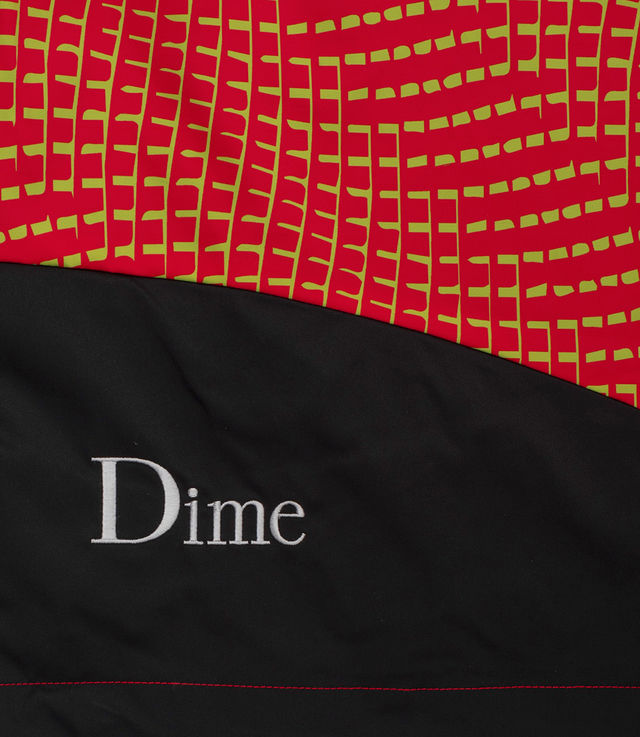 Shop Dime Warp Shell Windbreaker Red at itk online store Shop Dime Warp Shell Windbreaker Red at itk online store
