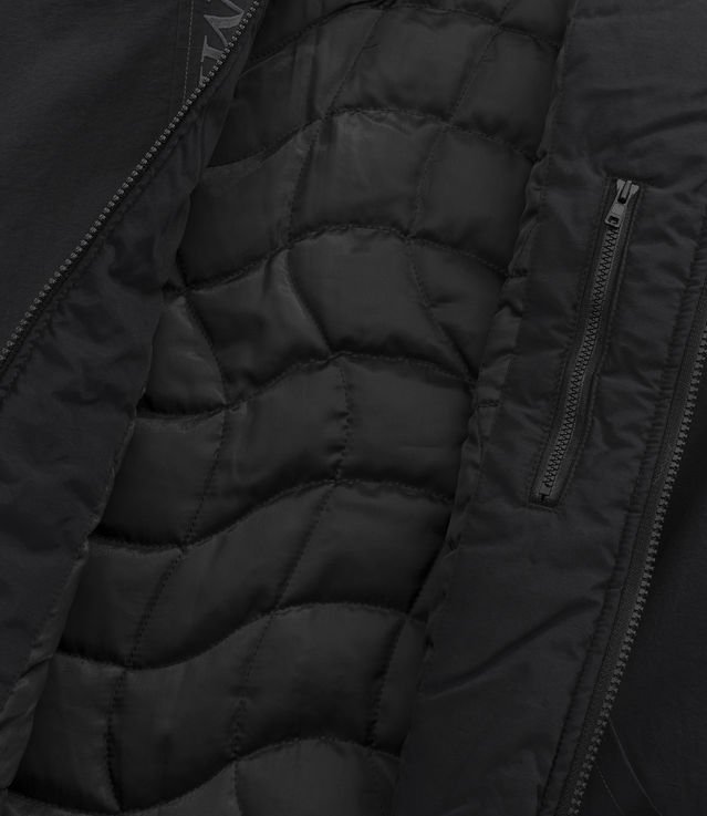 Shop Dime Quilted Hooded Jacket Black at itk online store