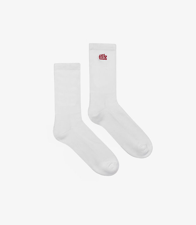 Shop itk Sport Socks Embroidery White at itk online store