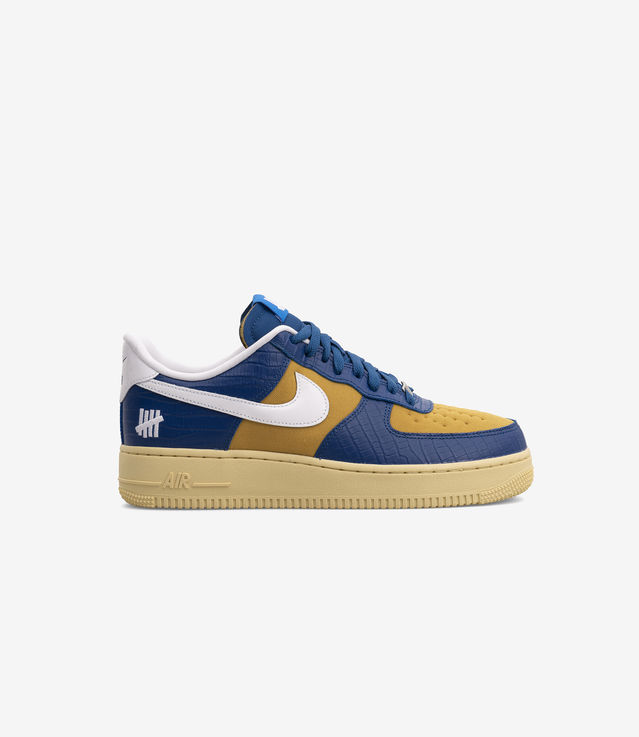 スニーカー Nike x Undefeated Air Force 1 Low SP 5 On It Court Blue Shop Nike x Undefeated Air Force 1 Low SP '5 On It' Court