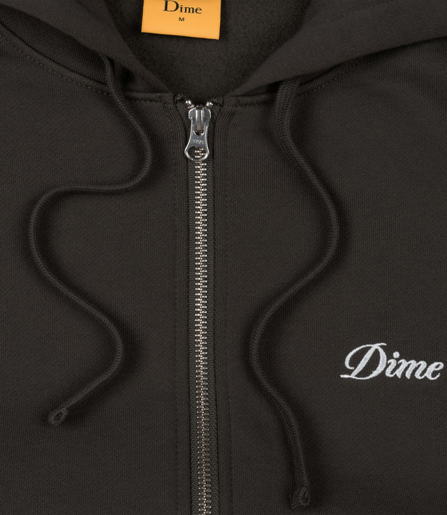 【DIME】Pixel Cursive Hoodie VINTAGE BLACK Dime - Pixel Cursive Hoodie (Vintage Black) *SALE