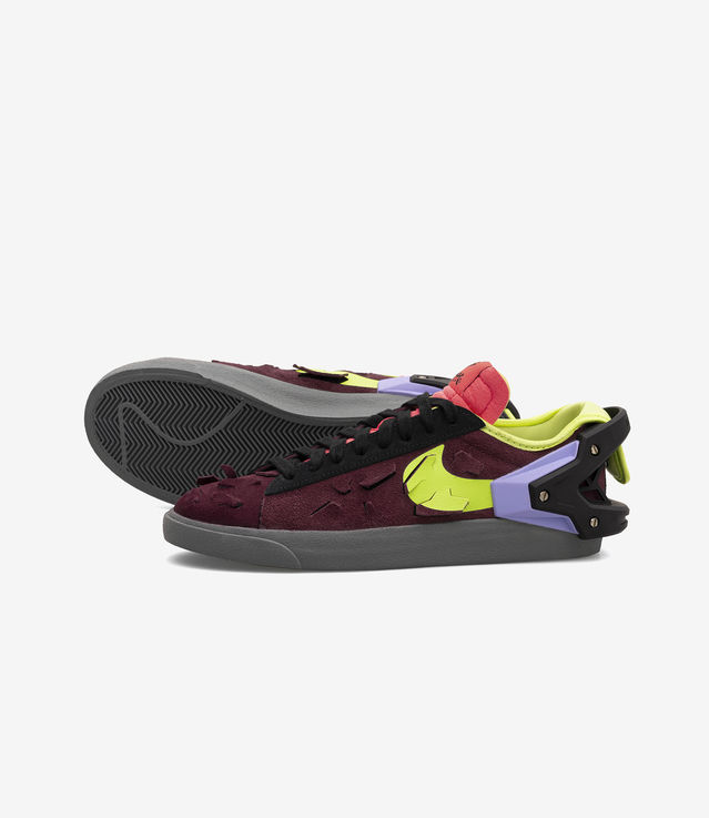 Shop Nike x ACRONYM® Blazer Low Night Maroon at itk online store