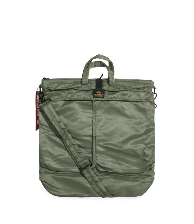 Shop Alpha Industries Helmet Bag Sage Green at itk online store