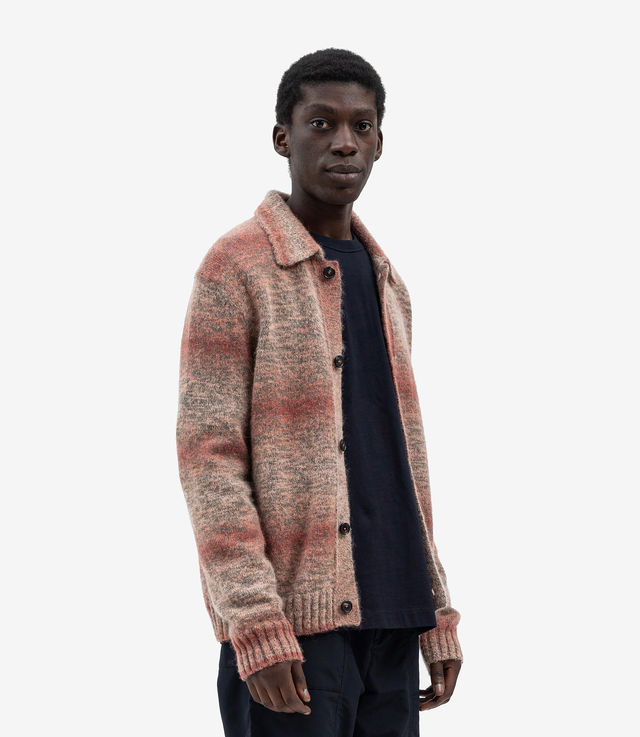 Shop Norse Projects Erik Space Dye Alpaca Mohair Cotton Jacket