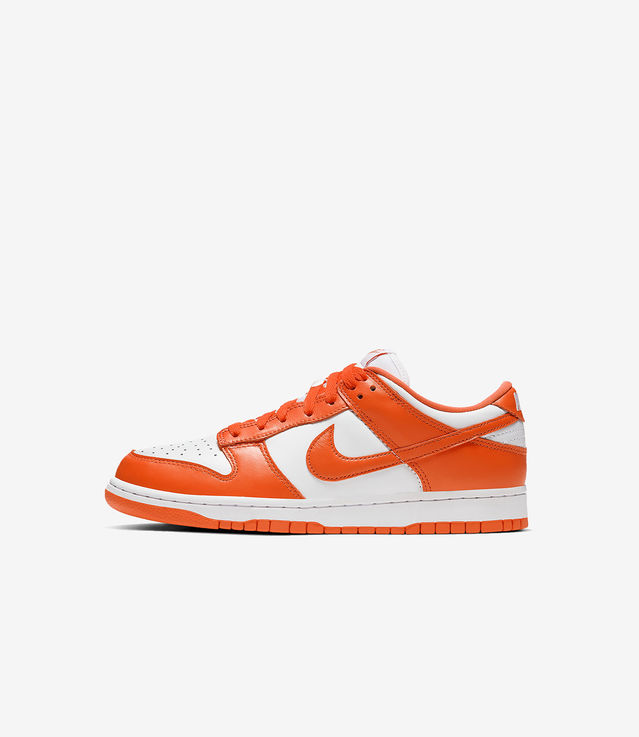 Shop Nike Dunk Low SP 'Syracuse' White/Orange Blaze at itk online