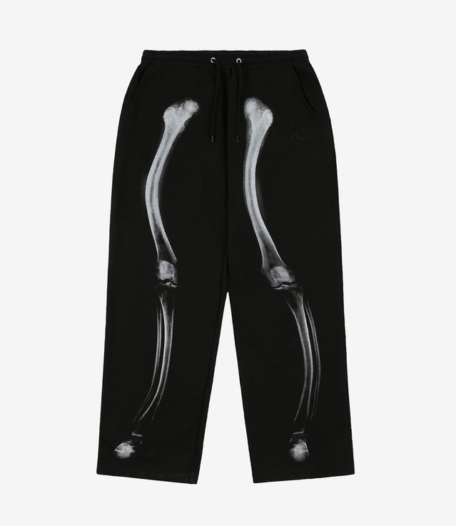 Shop Dime Wave Bones Sweatpants Black at itk online store