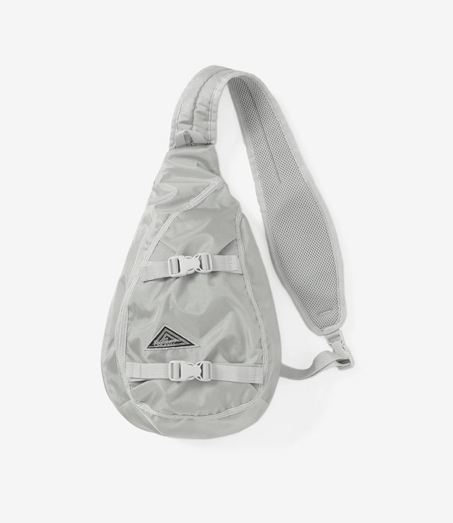 Shop Thisisneverthat Washed Nylon Sling Bag Cream at itk