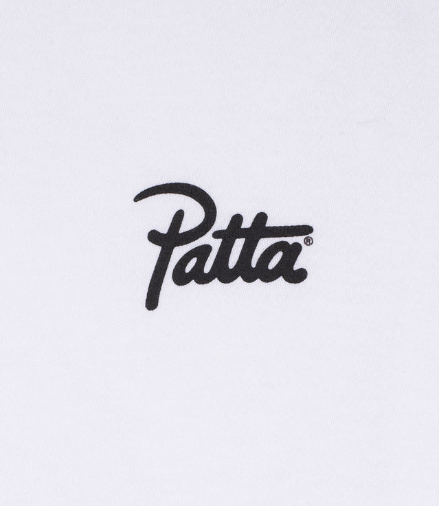 Shop Patta Freaky Logo T-Shirt White at itk online store