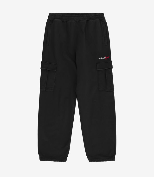 Shop Stussy Sport Cargo Fleece Pant Black at itk online store