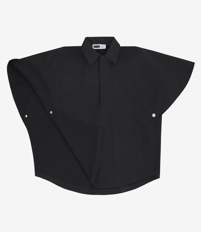 Shop Affxwrks Excursion Shirt Ripstop Black Grid at itk online store