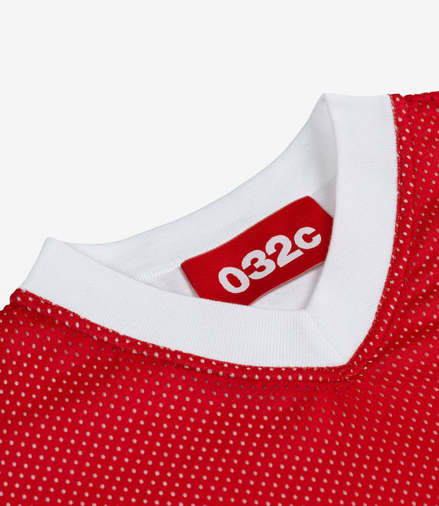 人気 ☆ 032C ☆ LAX LAYERED LONGSLEEVE RED Shop 032c Lax Layered Longsleeve Red at itk online store