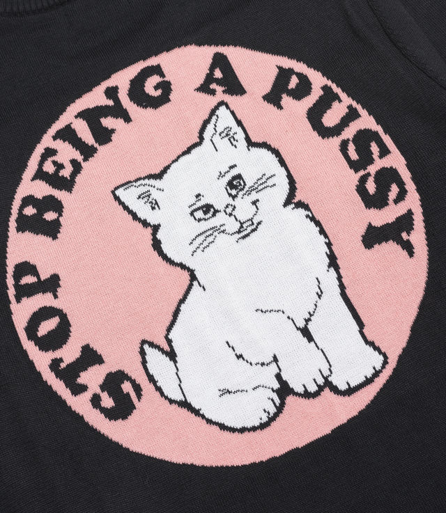 RIPNDIP Stop Being A Pussy フーディ パーカー Black 送料込み Shop RIPNDIP Stop Being A Pussy Hoodie | Clothing | Natterjacks