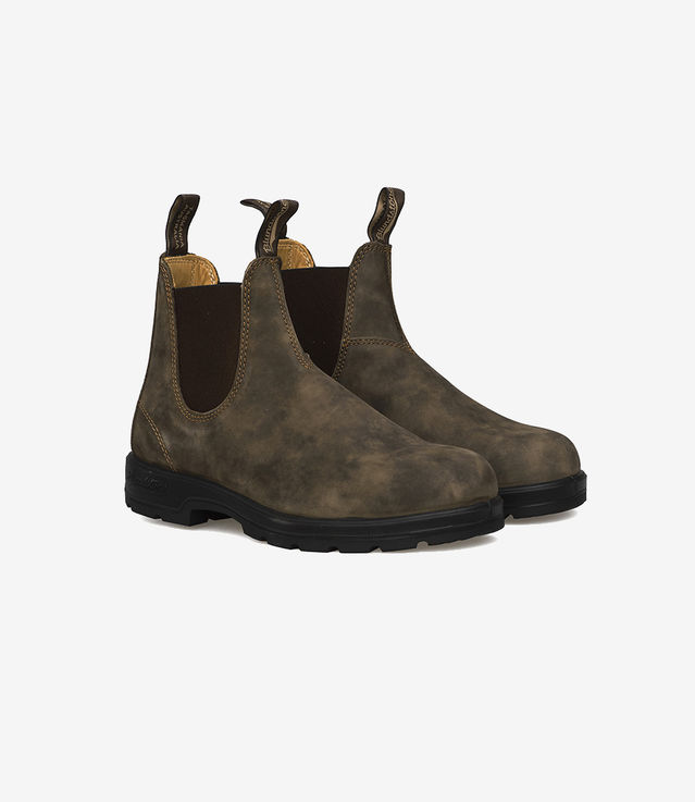 Shop Blundstone 585 Chelsea Boot Rustic Brown at itk online store