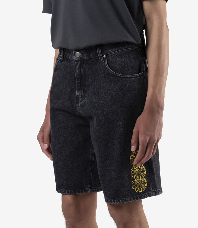 Shop Fucking Awesome Spiral Short Denim Black at itk online Shop Fucking Awesome Spiral Short Denim Black at itk online