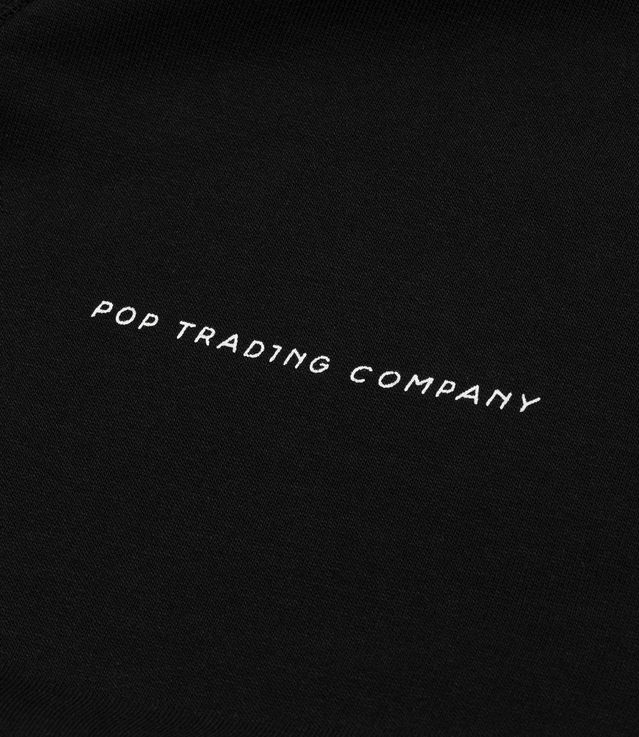 POP TRADING COMPANY×JOOST SWARTE PULL Shop Pop Trading Company Joost Swarte Hooded Sweat Black at