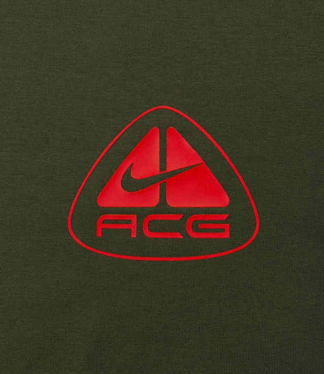 Shop Nike ACG Lungs Logo Graphic Long-sleeve T-shirt Cargo Khaki at itk ...