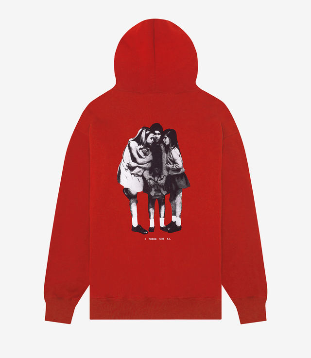 【FUCKING AWESOME】 HATE FA HOODIE BLACK Fucking Awesome Hate FA Hoodie - Black | Circle-A SAC