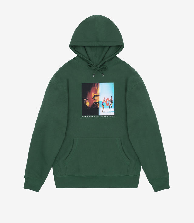 Green pleasures hoodie on sale