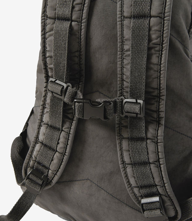 Shop Thisisneverthat Overdyed Backpack Washed Charcoal at