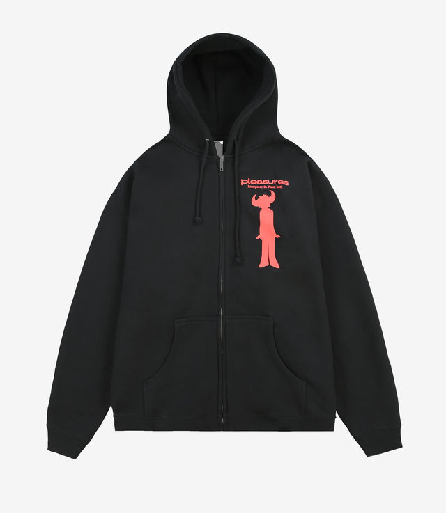 【PLEASURES】WAVE QUILTED HOODIE BLACK WAVE QUILTED HOODIE – Saint Alfred
