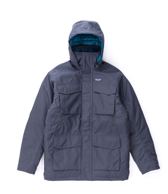 Shop Patagonia Men s Thunder Cloud Down Parka Smolder Blue at itk online store