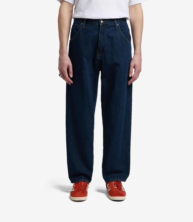 Shop Edwin Tyrell Pant Blue Dark Marble Wash at itk online store