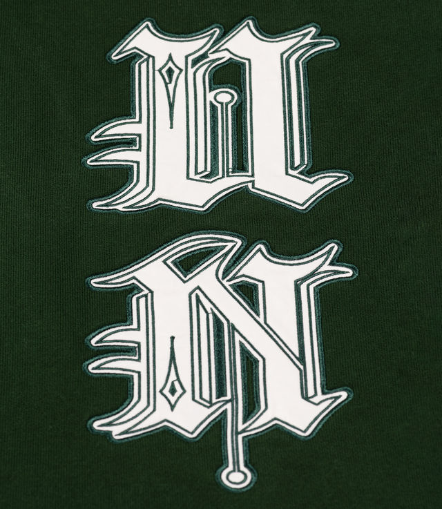 Shop Unknown London U&N Fabric Patch Knit Black at itk